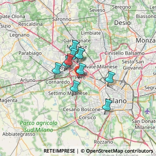 Mappa Via Oratorio, 20016 Pero MI, Italia (4.36182)