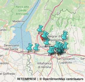 Mappa Stradone De Gasperi Alcide, 37015 Sant'Ambrogio di Valpolicella VR, Italia (11.7445)