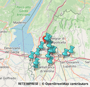 Mappa Stradone De Gasperi Alcide, 37015 Sant'Ambrogio di Valpolicella VR, Italia (11.49429)