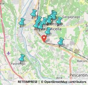 Mappa Stradone De Gasperi Alcide, 37015 Sant'Ambrogio di Valpolicella VR, Italia (1.72133)