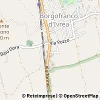 Karta Borgofranco d'Ivrea