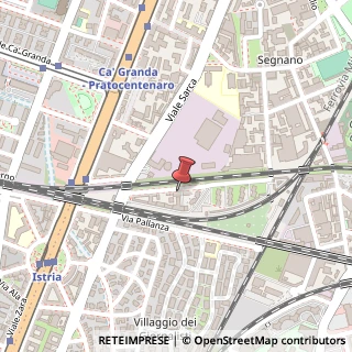 Mappa Via Padre Reginaldo Giuliani, 10, 20125 Milano, Milano (Lombardia)