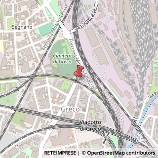 Mappa Via Emilio De Marchi,  60, 20125 Milano, Milano (Lombardia)