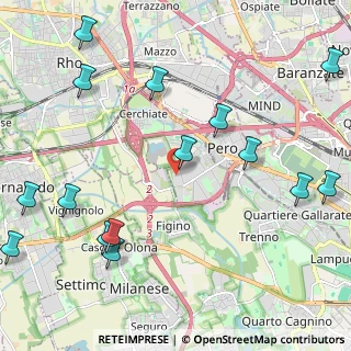 Mappa Via Giuseppe di Vittorio, 20016 Pero MI, Italia (2.83133)