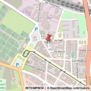 Mappa Via Sapri, 14, 20156 Milano, Milano (Lombardia)