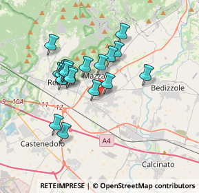 Mappa Via Donatori di Sangue, 25080 Molinetto BS, Italia (2.9965)