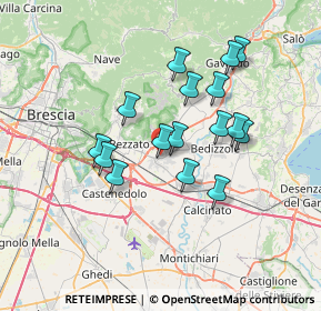 Mappa Via Donatori di Sangue, 25080 Molinetto BS, Italia (5.98188)