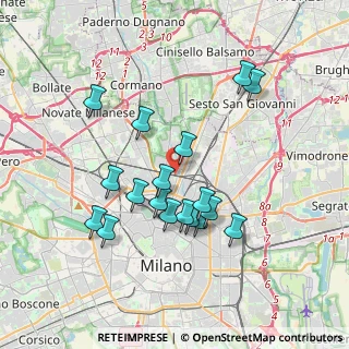 Mappa Via Siderno, 20162 Milano MI, Italia (3.38778)