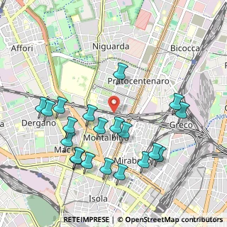 Mappa Via Siderno, 20162 Milano MI, Italia (1.074)