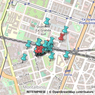 Mappa Via Siderno, 20159 Milano MI, Italia (0.14074)