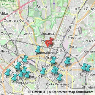 Mappa Via Siderno, 20159 Milano MI, Italia (2.9445)