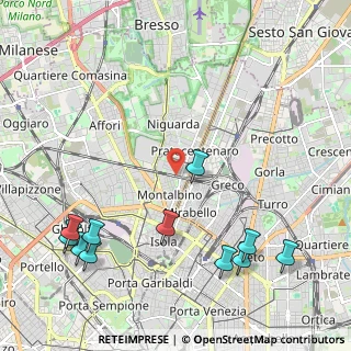 Mappa Via Siderno, 20162 Milano MI, Italia (2.73455)