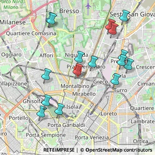 Mappa Via Siderno, 20159 Milano MI, Italia (2.32688)