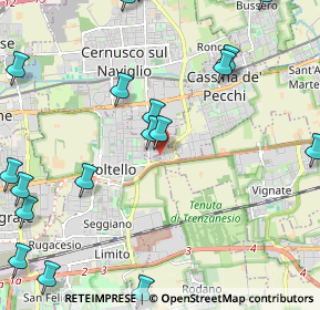 Mappa Via Cremona, 20063 Cernusco sul Naviglio MI, Italia (2.99263)