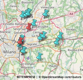 Mappa Via Cremona, 20063 Cernusco sul Naviglio MI, Italia (7.601)