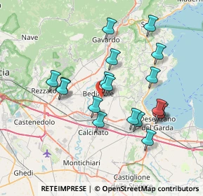 Mappa Via Ormadelli, 25081 Bedizzole BS, Italia (6.90667)