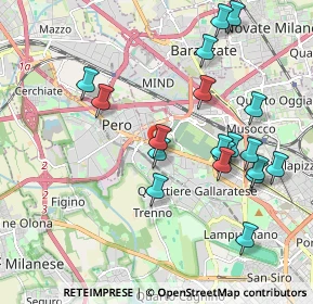 Mappa Via Appennini, 20151 Milano MI, Italia (2.04316)