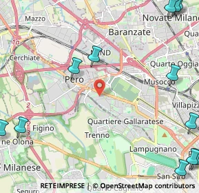 Mappa Via Appennini, 20151 Milano MI, Italia (3.5825)