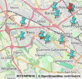 Mappa Via Appennini, 20151 Milano MI, Italia (2.35)