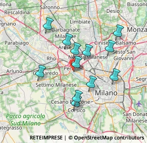 Mappa Via Appennini, 20151 Milano MI, Italia (6.425)