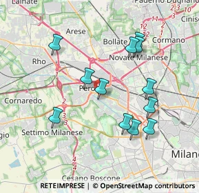 Mappa Via Appennini, 20151 Milano MI, Italia (3.6175)