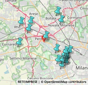 Mappa Via Appennini, 20151 Milano MI, Italia (4.4155)