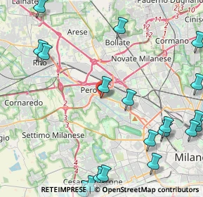 Mappa Via Appennini, 20151 Milano MI, Italia (6.208)