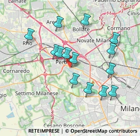 Mappa Via Appennini, 20151 Milano MI, Italia (3.54571)