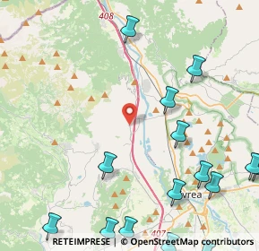 Mappa Via Nicoletta, 10013 Borgofranco d'Ivrea TO, Italia (6.58176)