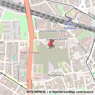 Mappa Via brunetti angelo, 20156 Milano, Milano (Lombardia)