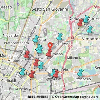 Mappa Via Privata Giovacchino Belli, 20127 Milano MI, Italia (2.32438)