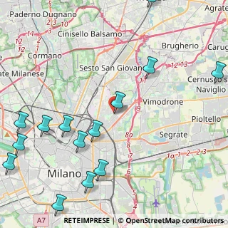 Mappa Via Privata Giovacchino Belli, 20127 Milano MI, Italia (6.10933)