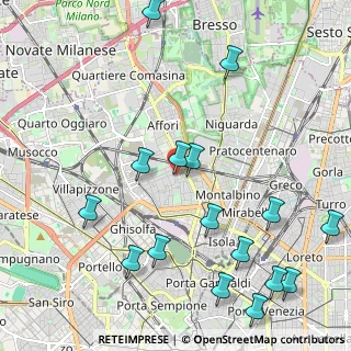 Mappa Via Cesare Brivio, 20158 Milano MI, Italia (2.62063)