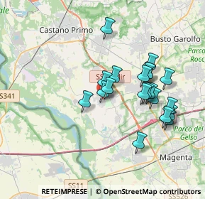 Mappa Via Filadelfia, 20012 Cuggiono MI, Italia (3.246)