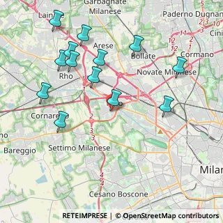 Mappa Via Giovanni Keplero, 20016 Pero MI, Italia (4.40154)