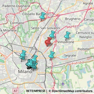 Mappa Via Padova, 20123 Milano MI, Italia (4.5235)