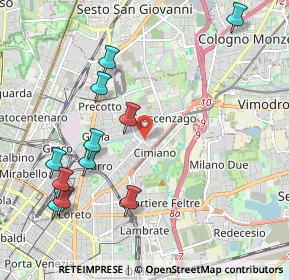 Mappa Via Pozzo Toscanelli, 20132 Milano MI, Italia (2.30818)