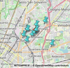 Mappa Via Privata Paolo Dal Pozzo Toscanelli, 20132 Milano MI, Italia (0.93636)