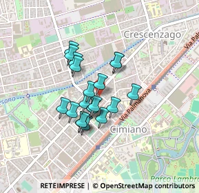Mappa Via Privata Paolo Dal Pozzo Toscanelli, 20132 Milano MI, Italia (0.3055)