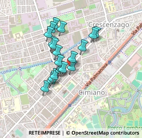 Mappa Via Privata Paolo Dal Pozzo Toscanelli, 20132 Milano MI, Italia (0.333)