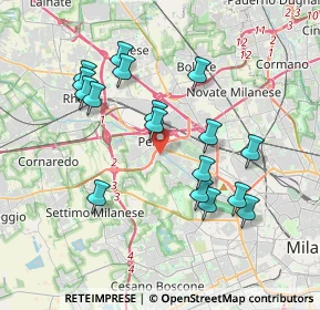 Mappa Via Cilea Francesco, 20016 Pero MI, Italia (3.62824)