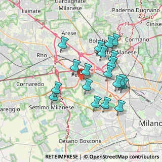 Mappa Via Cilea Francesco, 20016 Pero MI, Italia (3.33737)