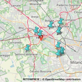 Mappa Via Cilea Francesco, 20151 Milano MI, Italia (3.68636)