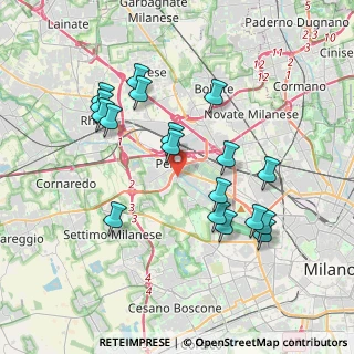 Mappa Via Cilea Francesco, 20151 Milano MI, Italia (3.71056)