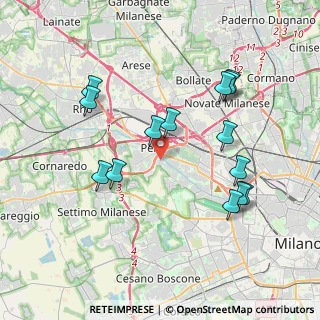 Mappa Via Cilea Francesco, 20151 Milano MI, Italia (3.89286)
