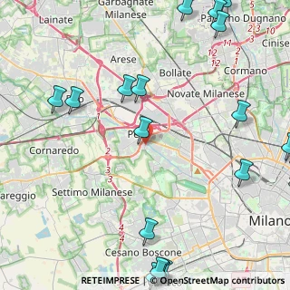 Mappa Via Cilea Francesco, 20016 Pero MI, Italia (6.742)