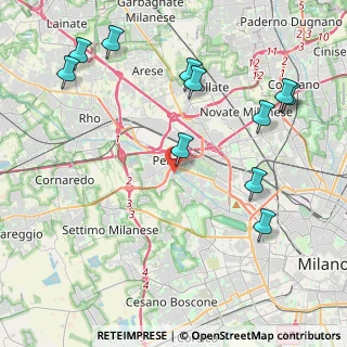 Mappa Via Cilea Francesco, 20016 Pero MI, Italia (4.96636)