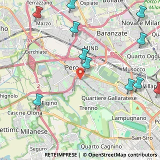 Mappa Via Cilea Francesco, 20016 Pero MI, Italia (2.90364)