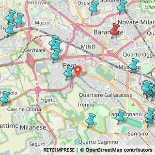Mappa Via Cilea Francesco, 20151 Milano MI, Italia (3.468)