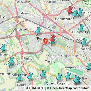 Mappa Via Cilea Francesco, 20151 Milano MI, Italia (3.509)